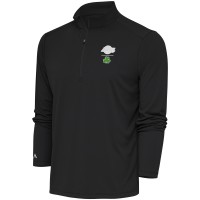 Кофта на короткой молнии Los Angeles Lakers Antigua Shamrock Tribute - Charcoal