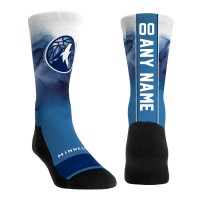 Именные носки Minnesota Timberwolves Rock Em Socks Unisex Jersey Crew