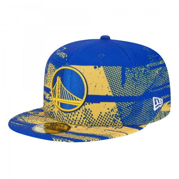 Бейсболка Golden State Warriors New Era Tip-Off 59FIFTY - Royal