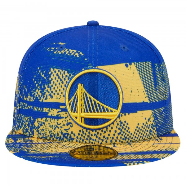 Бейсболка Golden State Warriors New Era Tip-Off 59FIFTY - Royal