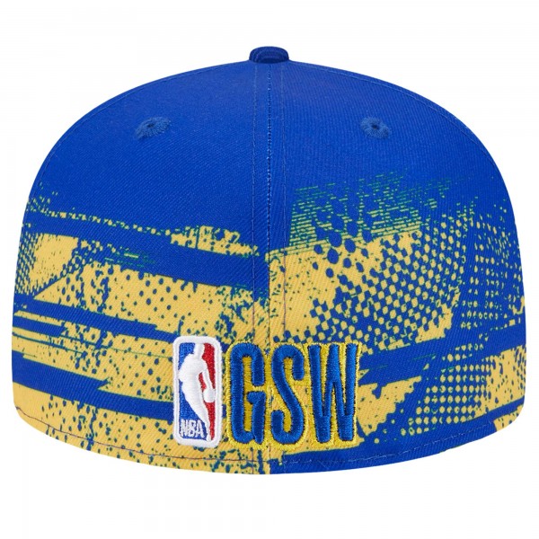 Бейсболка Golden State Warriors New Era Tip-Off 59FIFTY - Royal