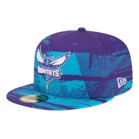 Бейсболка Charlotte Hornets New Era Tip-Off 59FIFTY - Purple