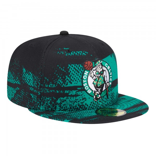 Бейсболка Boston Celtics New Era Tip-Off 59FIFTY - Black