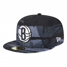 Бейсболка Brooklyn Nets New Era Tip-Off 59FIFTY - Black