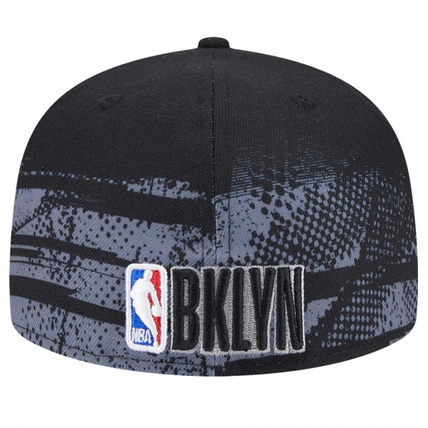 Бейсболка Brooklyn Nets New Era Tip-Off 59FIFTY - Black