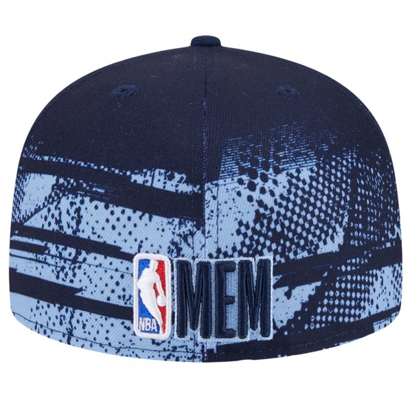 Бейсболка Memphis Grizzlies New Era Tip-Off 59FIFTY - Navy