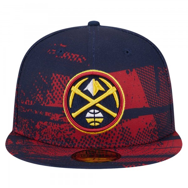 Бейсболка Denver Nuggets New Era Navy Tip-Off 59FIFTY