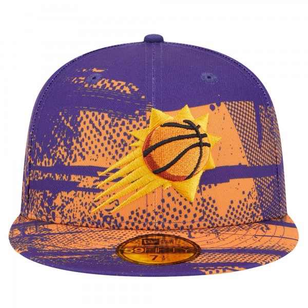 Бейсболка Phoenix Suns New Era Purple Tip-Off 59FIFTY