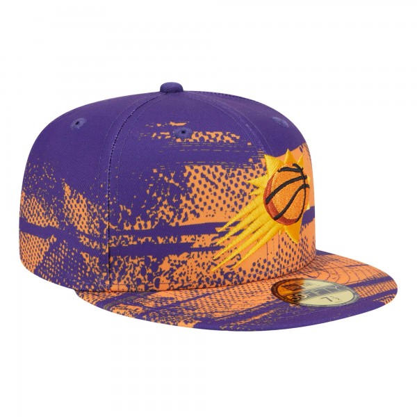 Бейсболка Phoenix Suns New Era Purple Tip-Off 59FIFTY