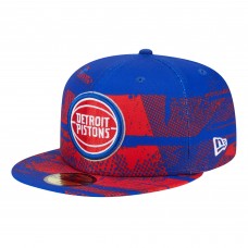 Бейсболка Detroit Pistons New Era Blue Tip-Off 59FIFTY