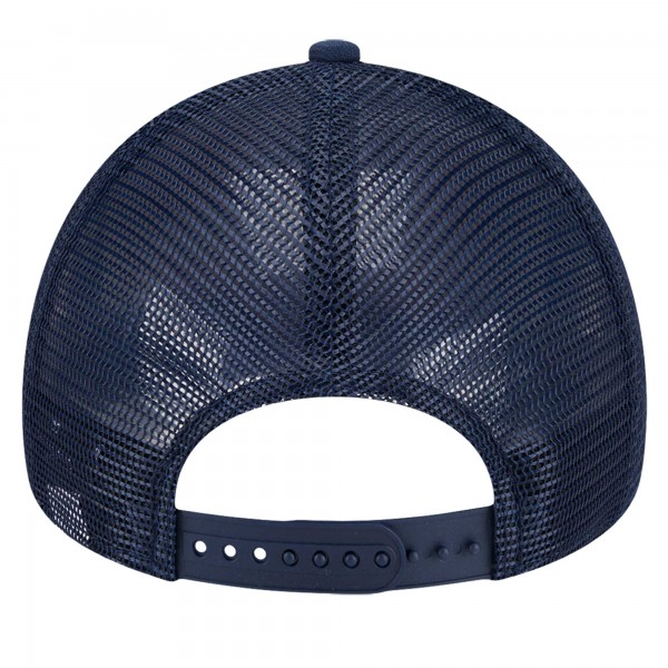 Бейсболка New Orleans Pelicans New Era Navy/Gold Tip Off A-Frame Trucker 9FORTY