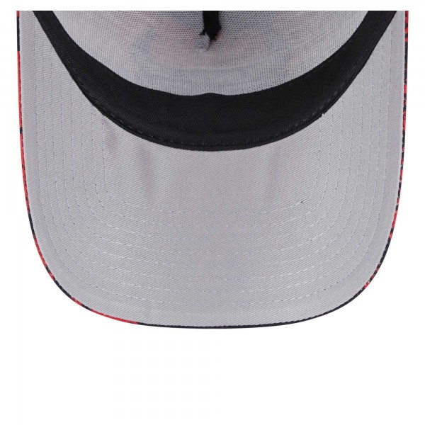 Бейсболка Chicago Bulls New Era Tip Off A-Frame Trucker 9FORTY - Black/Red