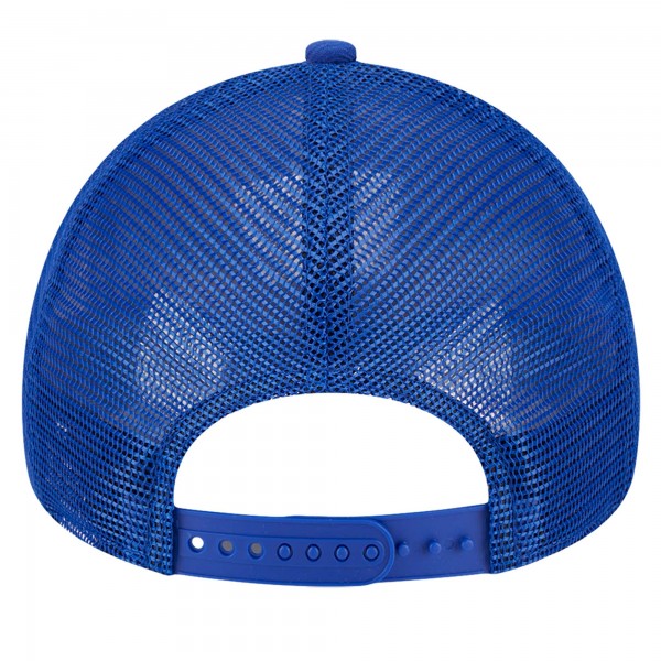 Бейсболка Golden State Warriors New Era Tip Off A-Frame Trucker 9FORTY - Royal/Gold
