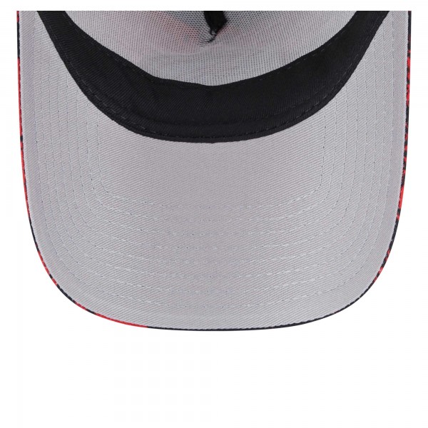 Бейсболка Atlanta Hawks New Era Tip Off A-Frame Trucker 9FORTY - Black/Red