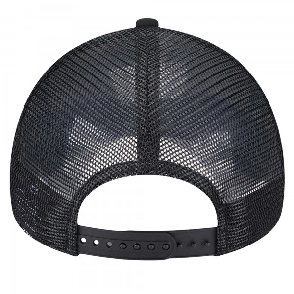Бейсболка Brooklyn Nets New Era Tip Off A-Frame Trucker 9FORTY - Black/Charcoal