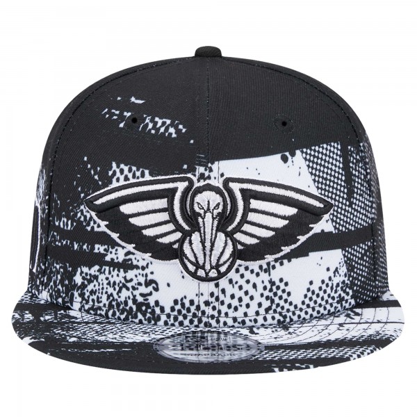 Бейсболка New Orleans Pelicans New Era Black Tip-Off 9FIFTY