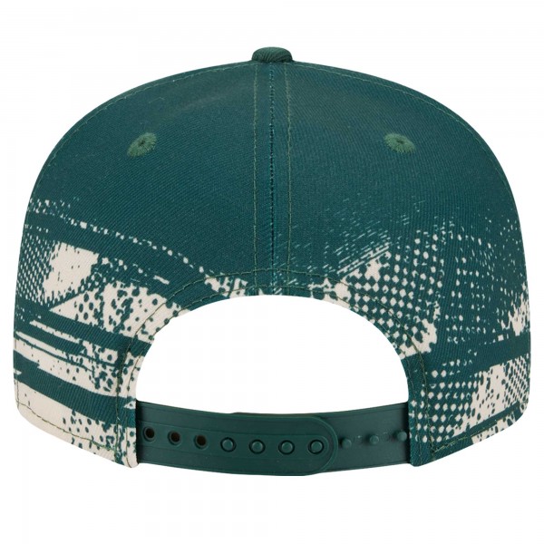 Бейсболка Milwaukee Bucks New Era Hunter Green Tip-Off 9FIFTY