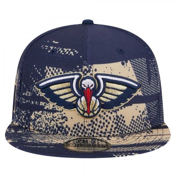 Бейсболка New Orleans Pelicans New Era Navy Tip-Off 9FIFTY