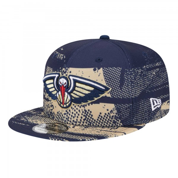 Бейсболка New Orleans Pelicans New Era Navy Tip-Off 9FIFTY