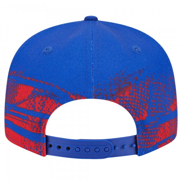 Бейсболка Philadelphia 76ers New Era Royal Tip-Off 9FIFTY Snapback