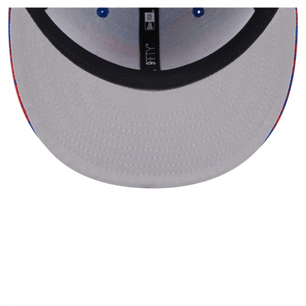 Бейсболка Philadelphia 76ers New Era Royal Tip-Off 9FIFTY Snapback