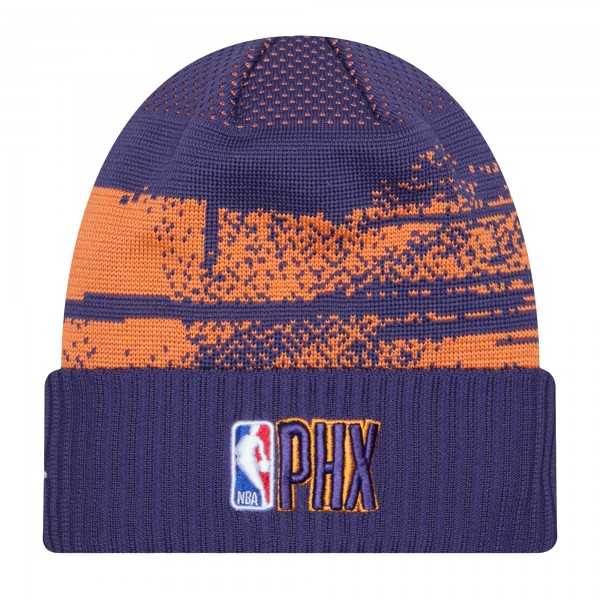 Шапка Phoenix Suns New Era Purple Tip-Off Cuffed Knit
