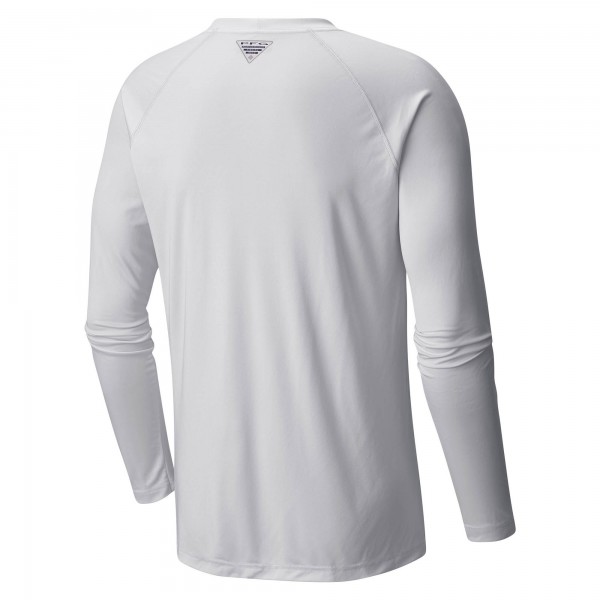 New York Yankees Columbia White Terminal Tackle Long Sleeve T-Shirt