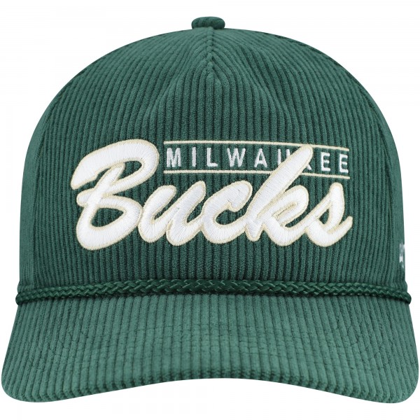Бейсболка Milwaukee Bucks 47 Green Double Header Sidepatch Cord Hitch
