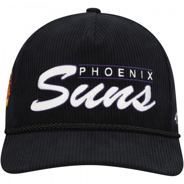 Бейсболка Phoenix Suns 47 Black Double Header Sidepatch Cord Hitch