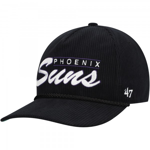 Бейсболка Phoenix Suns 47 Black Double Header Sidepatch Cord Hitch