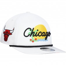 Бейсболка Chicago Bulls New Era Island Oasis Golfer - White