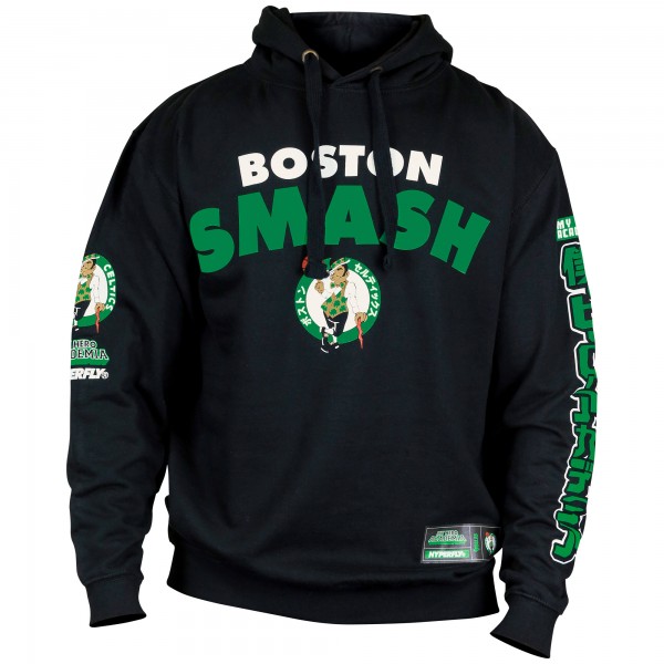 Толстовка Boston Celtics Hyperfly Unisex NBA x My Hero Academia All Might Smash - Black