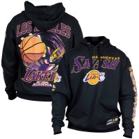 Толстовка Los Angeles Lakers Hyperfly Unisex NBA x My Hero Academia All Might Smash - Black