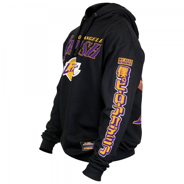Толстовка Los Angeles Lakers Hyperfly Unisex NBA x My Hero Academia All Might Smash - Black