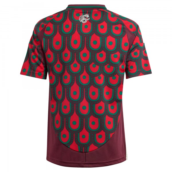 Подростковая Mexico National Team adidas 2024 Home Replica Jersey - Burgundy