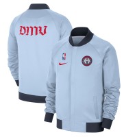 Кофта на молнии Washington Wizards Nike 2024/25 City Edition Authentic Showtime Performance - Light Blue