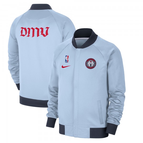 Кофта на молнии Washington Wizards Nike 2024/25 City Edition Authentic Showtime Performance - Light Blue