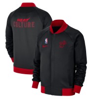 Кофта на молнии Miami Heat Nike 2024/25 City Edition Authentic Showtime Performance - Black
