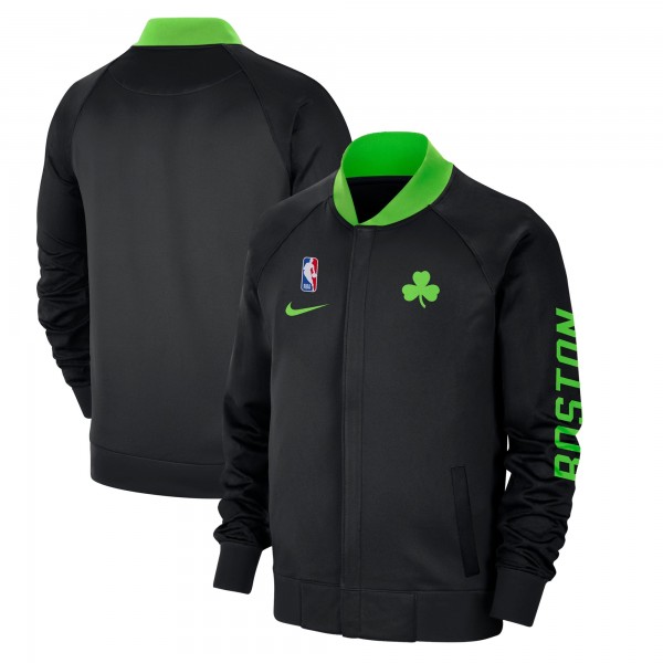Кофта на молнии Boston Celtics Nike 2024/25 City Edition Authentic Showtime Performance - Black