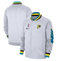 Кофта на молнии Indiana Pacers Nike 2024/25 City Edition Authentic Showtime Performance - White