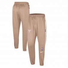 Штаны Chicago Bulls Nike Tan 2024/25 City Edition Authentic Showtime