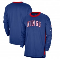 Футболка с длинным рукавом Sacramento Kings Nike 2024/25 City Edition Authentic Pregame Performance Shooting - Blue