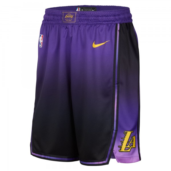 Шорты Los Angeles Lakers Nike 2024/25 City Edition Swingman - Purple
