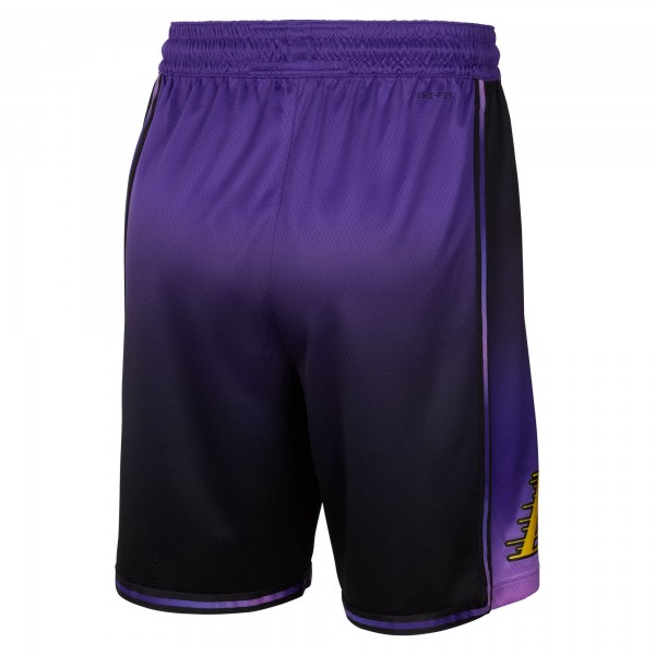 Шорты Los Angeles Lakers Nike 2024/25 City Edition Swingman - Purple