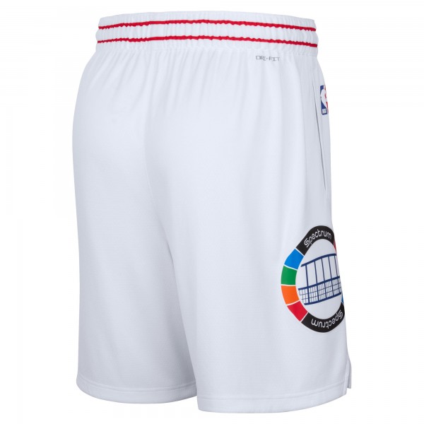 Шорты Philadelphia 76ers Nike 2024/25 City Edition Swingman - White