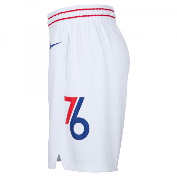 Шорты Philadelphia 76ers Nike 2024/25 City Edition Swingman - White