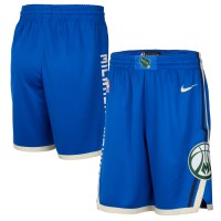 Шорты Milwaukee Bucks Nike 2024/25 City Edition Swingman - Royal