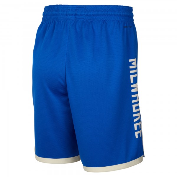 Шорты Milwaukee Bucks Nike 2024/25 City Edition Swingman - Royal