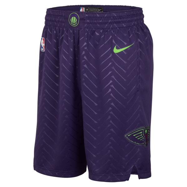 Шорты New Orleans Pelicans Nike 2024/25 City Edition Swingman - Purple