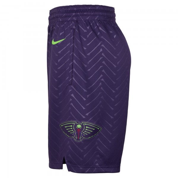 Шорты New Orleans Pelicans Nike 2024/25 City Edition Swingman - Purple